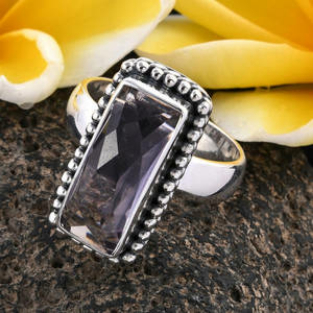BALI LEGACY COLLECTION Amethyst Ring in Sterl
